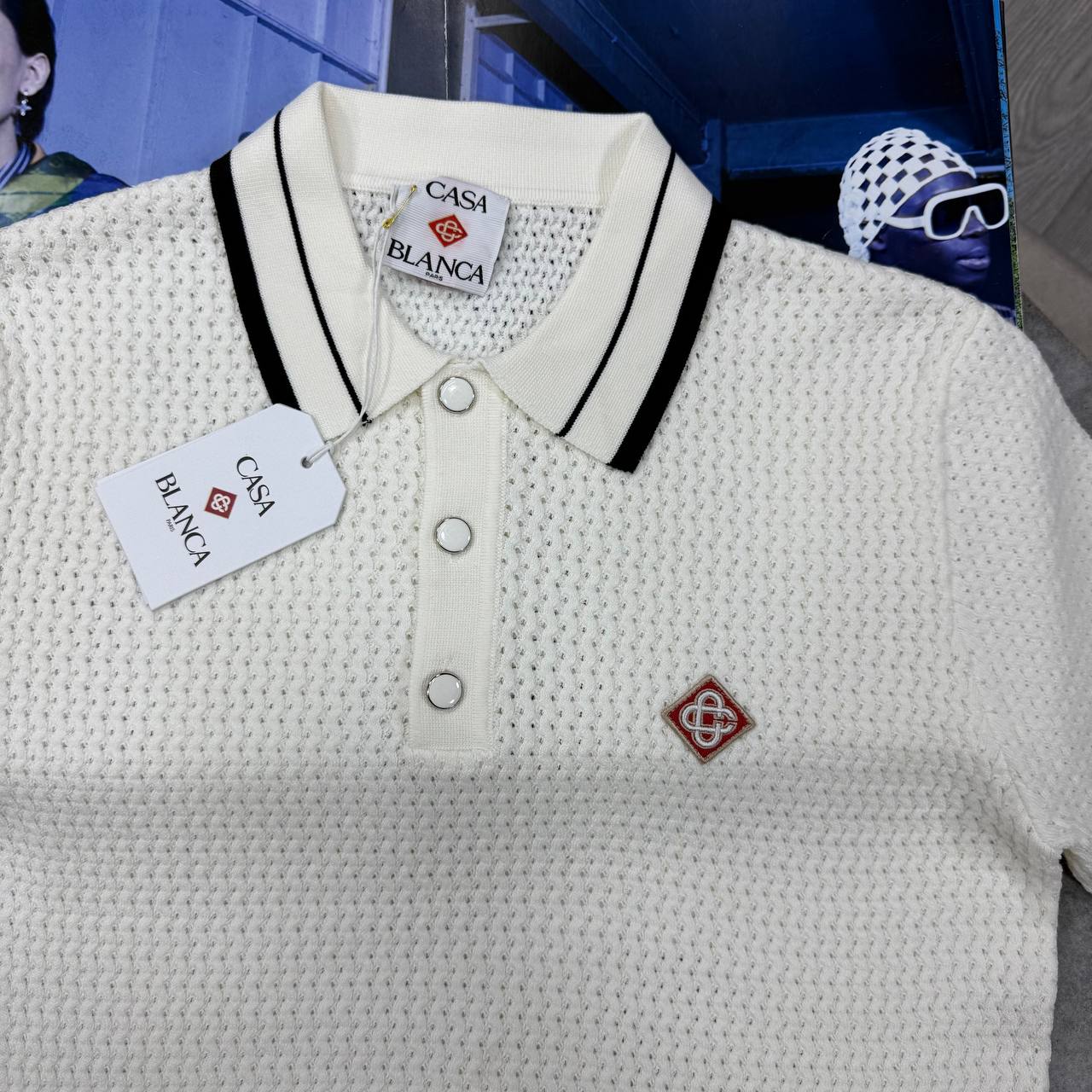 SUPER CLON CAS KNITTE POLO jay1105