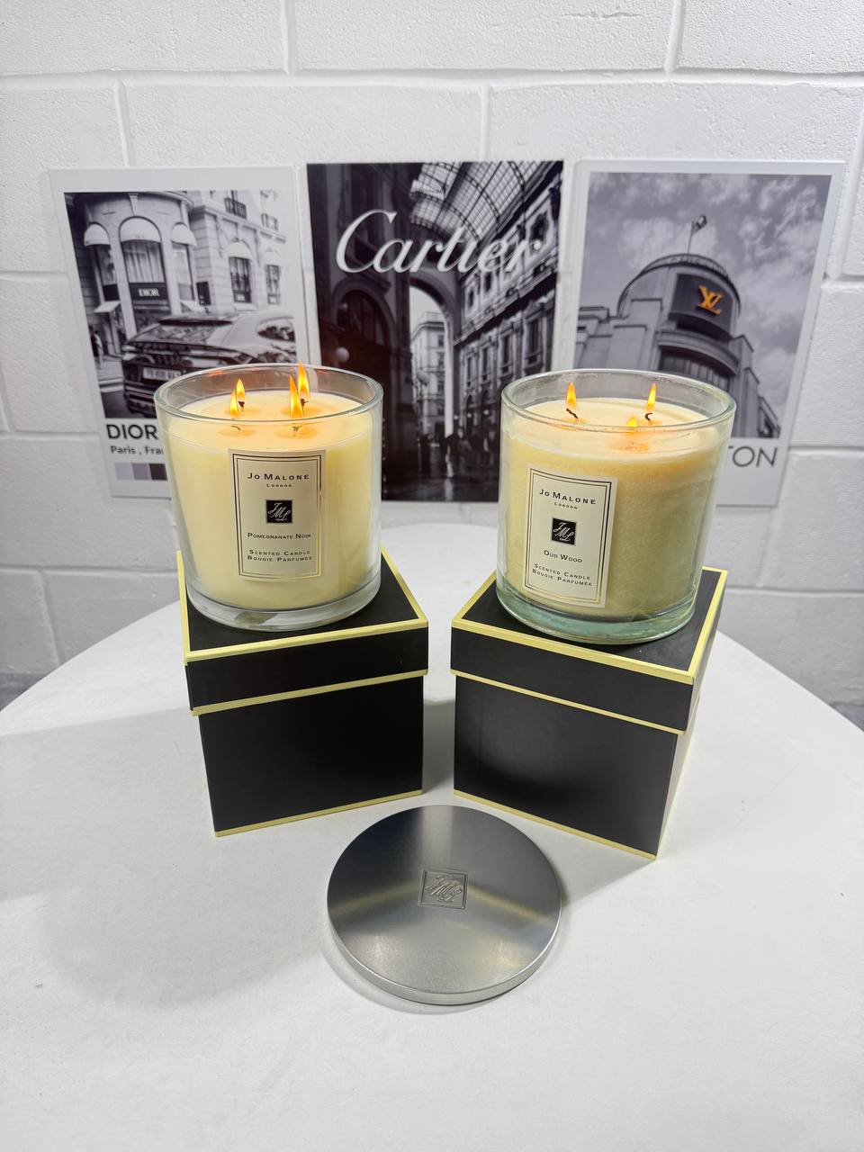 Joe malon London scented candles