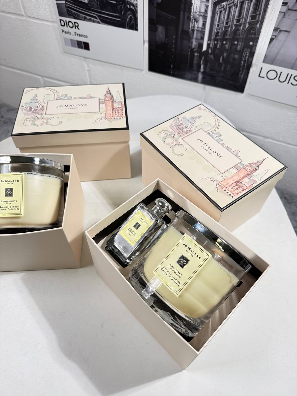 Joe malon candle set Medium size candle with perfume 0111