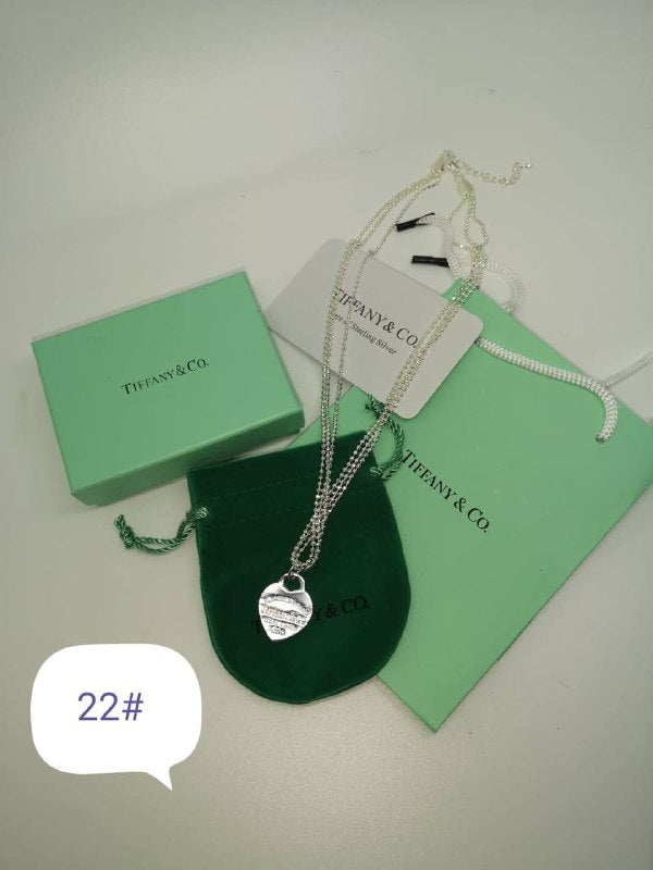 Tiffan necklace with box sa1405