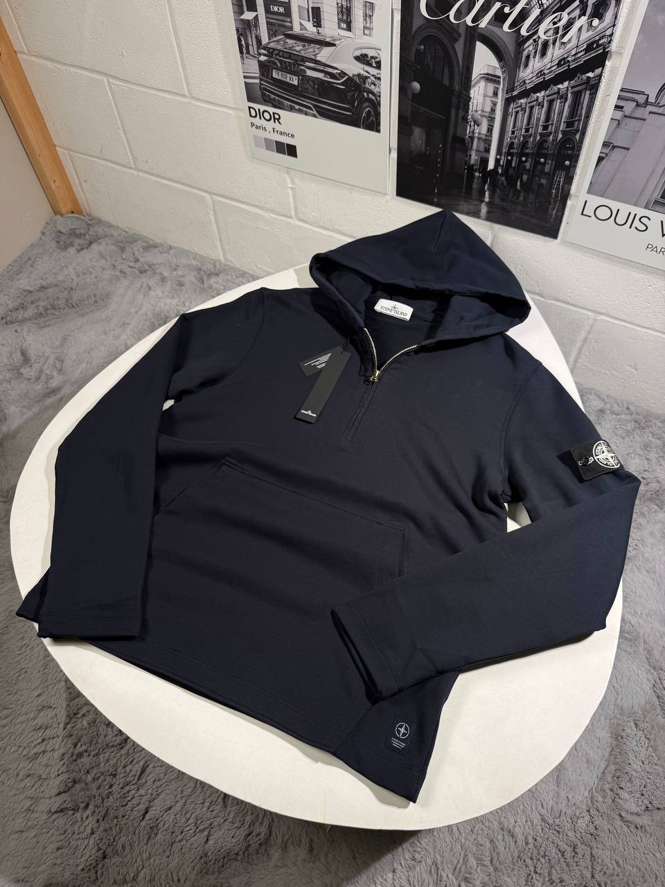 Ston island ghost badge hoodies 0111