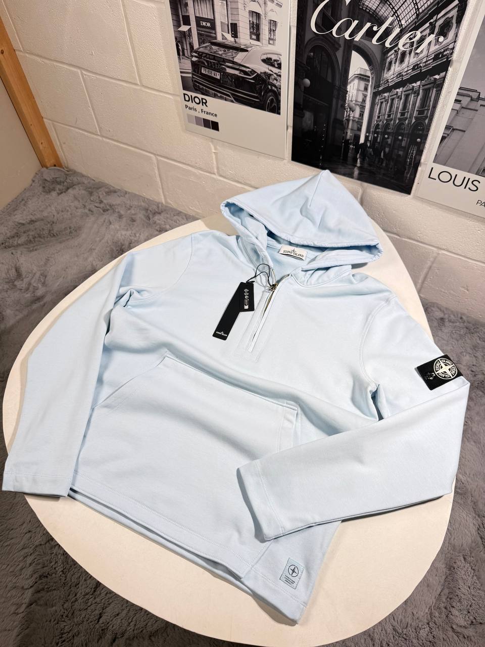 Ston island ghost badge hoodies 0111