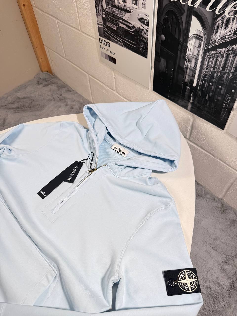 Ston island ghost badge hoodies 0111