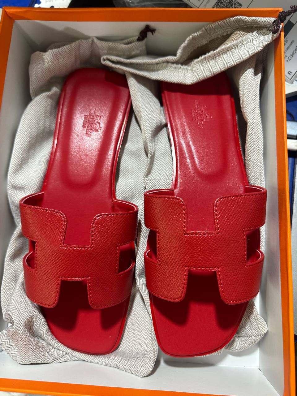HERME LADIES ORANGE SANDAL PLENTY COLOURS TO COME jay1505