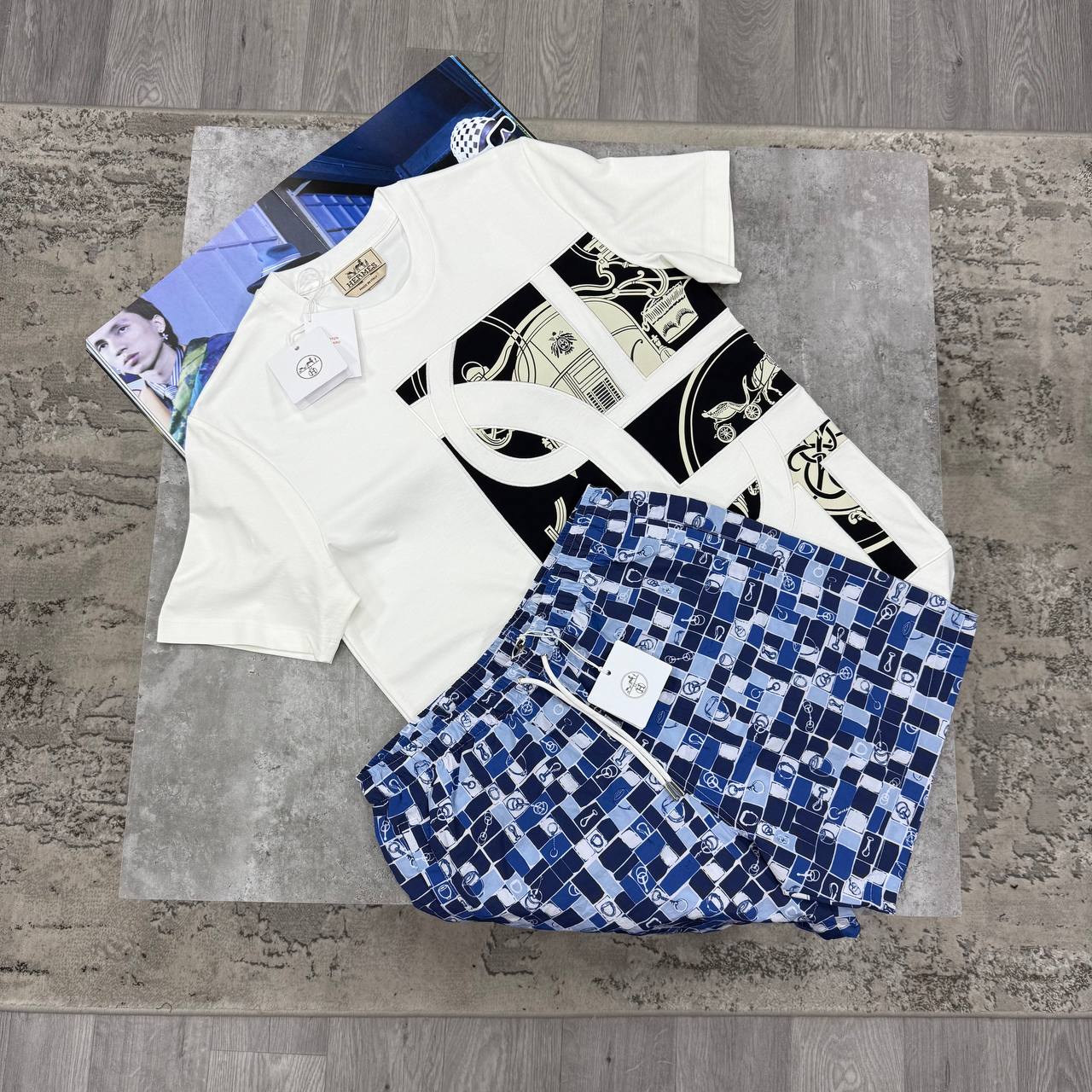 SUPER CLON HERME SHORTSET jay1605