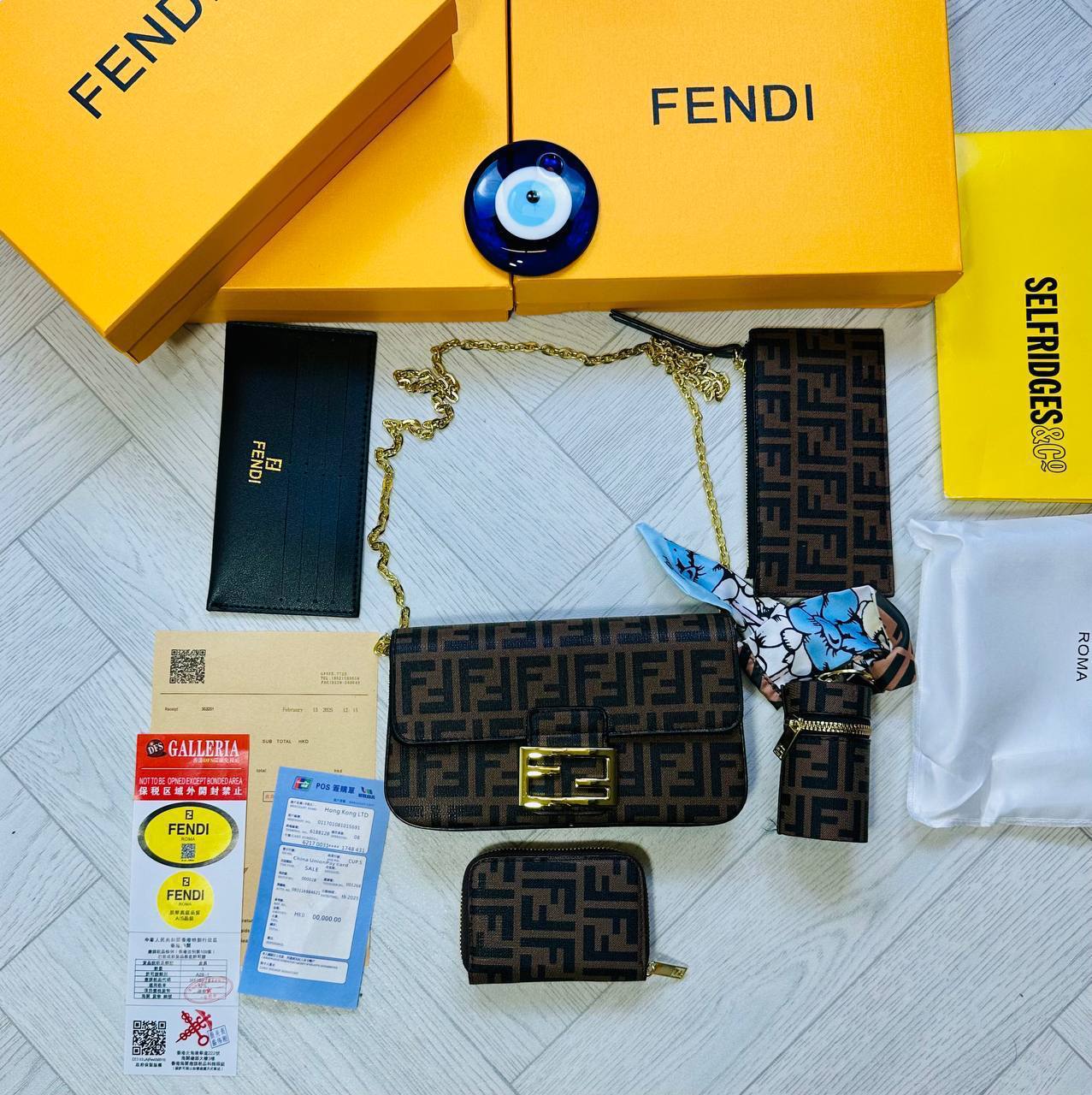 FEND PURSE SET BOX END PEPPER WORK AVAILABLE to1605
