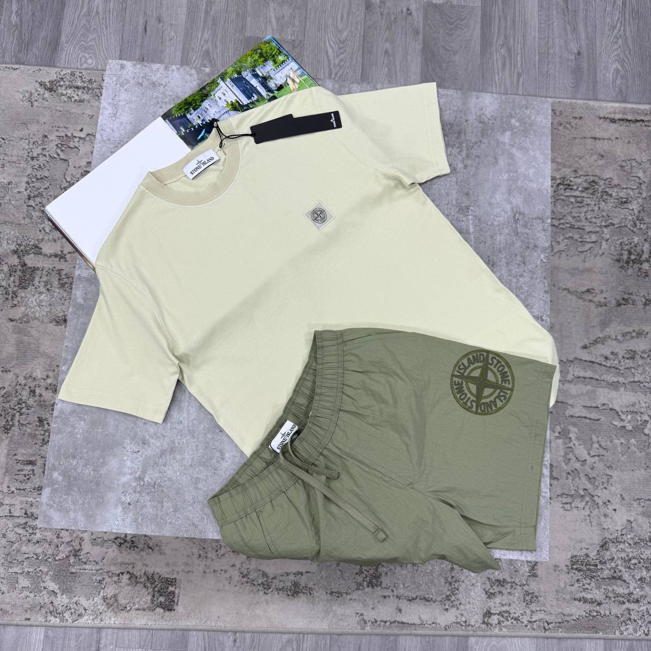SUPER CLON STONE SHORTSET jay1805