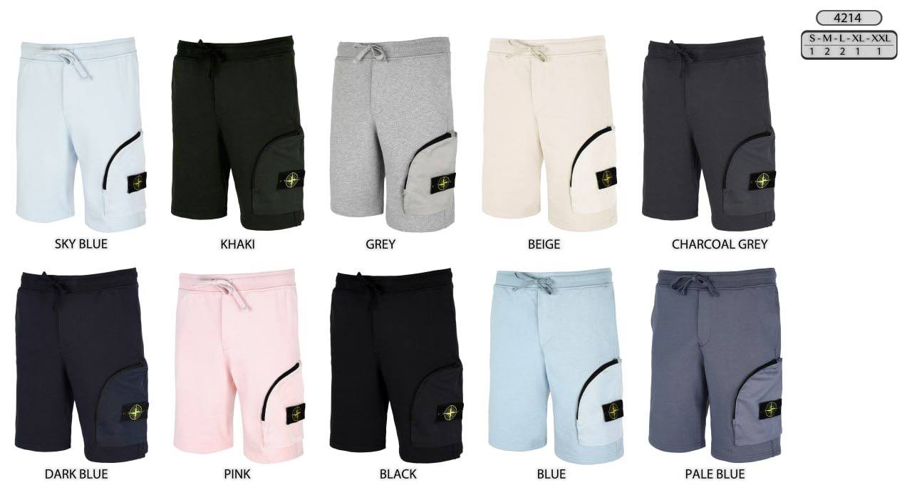 New stock Stone fleece short sa0108