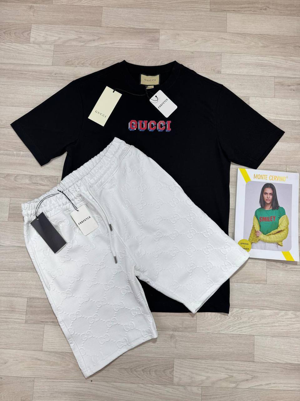 Gucc shorts set jj2105