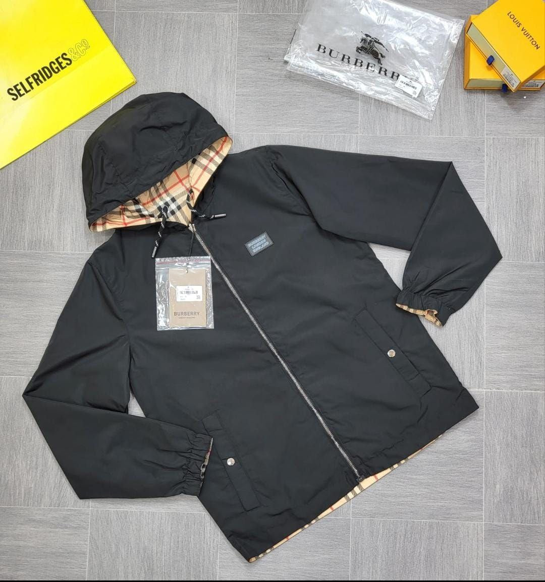 QUALITY BURBRRY REVERSIBLE VINTAGE WINDBREAKER ak0708
