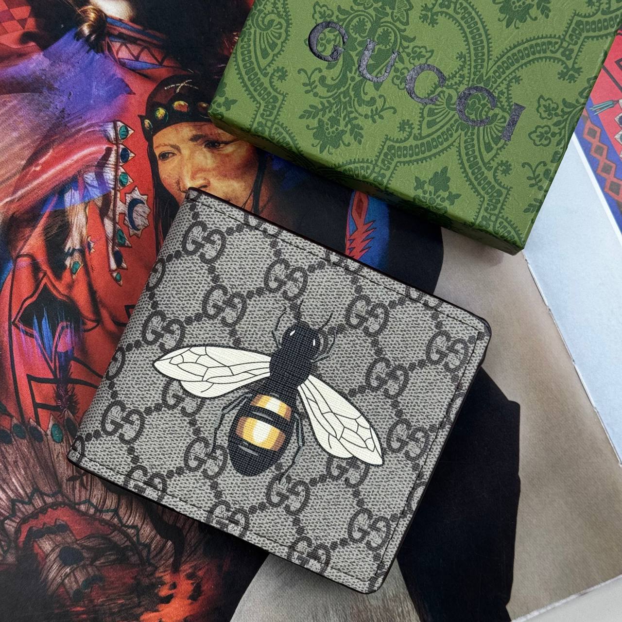 Wallet with box dustbag sa0906