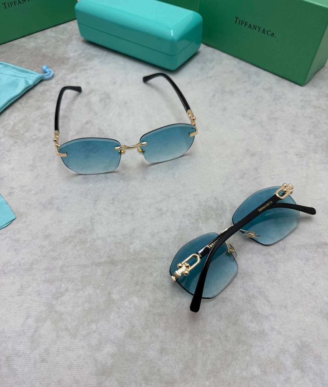 TIFFAN&CO. SUNGLASSES COME WITH BOX ETC am2905