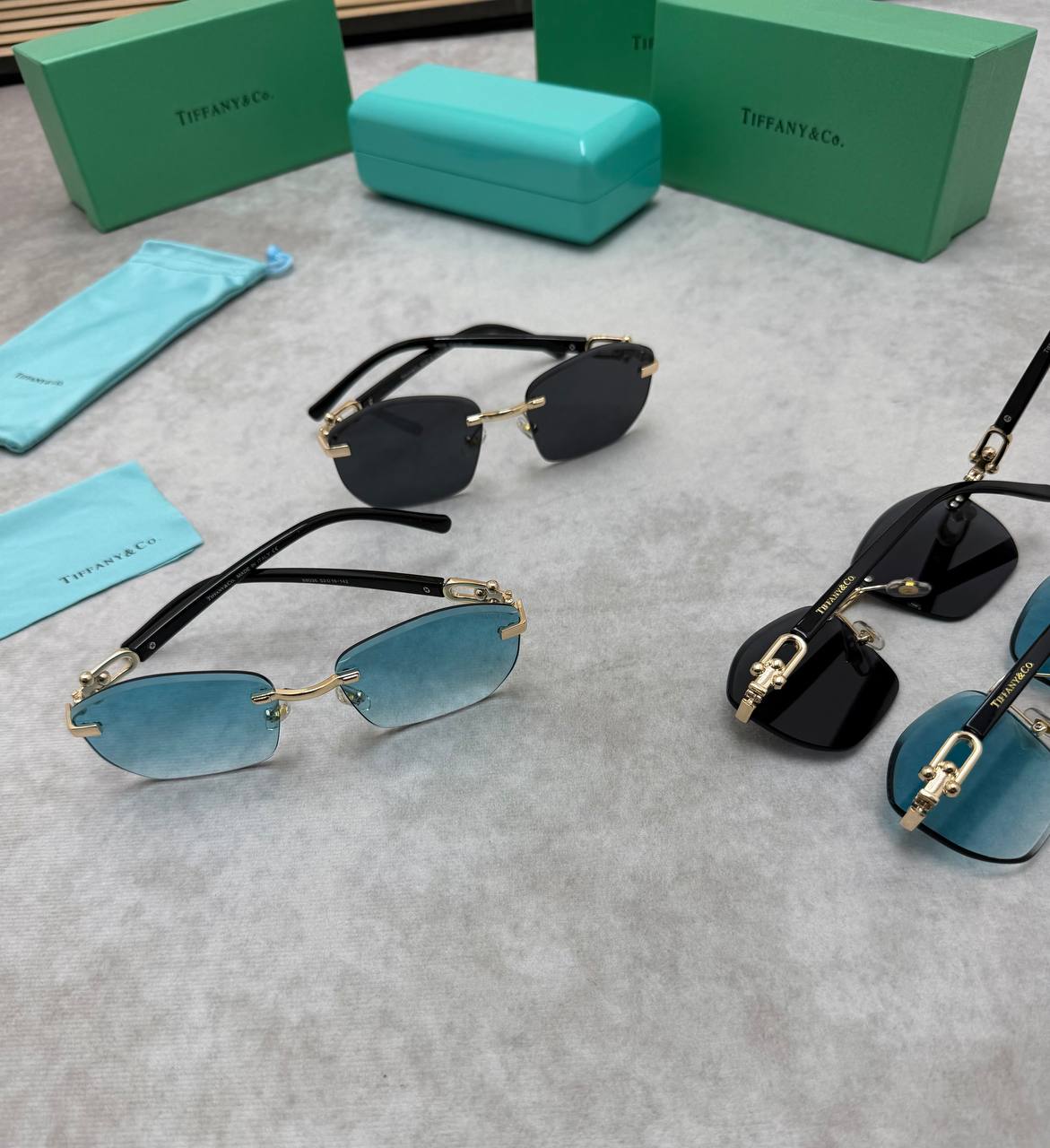 TIFFAN&CO. SUNGLASSES COME WITH BOX ETC am2905