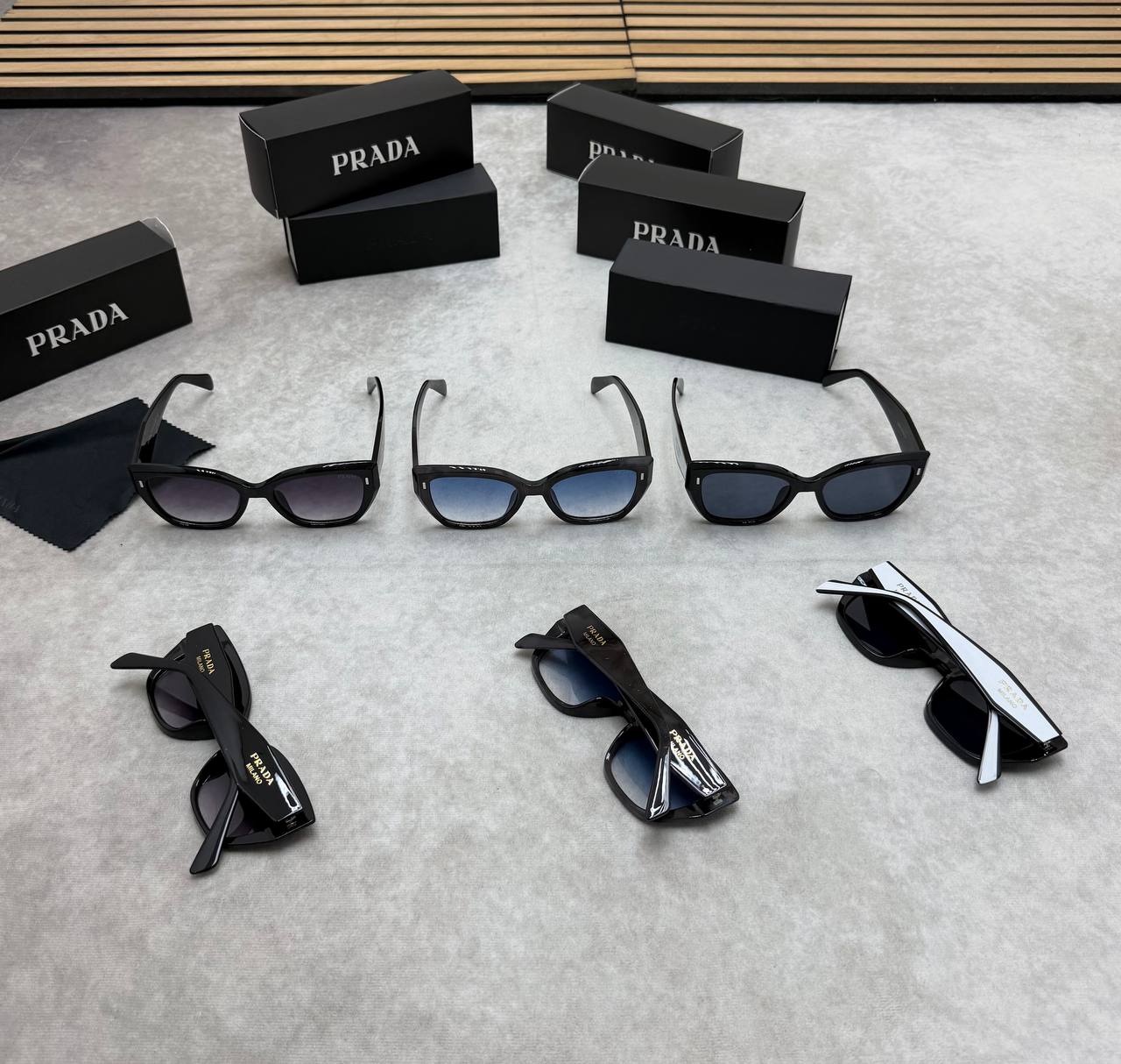 PRAD SUNGLASSES COME WITH BOX ETC am2905