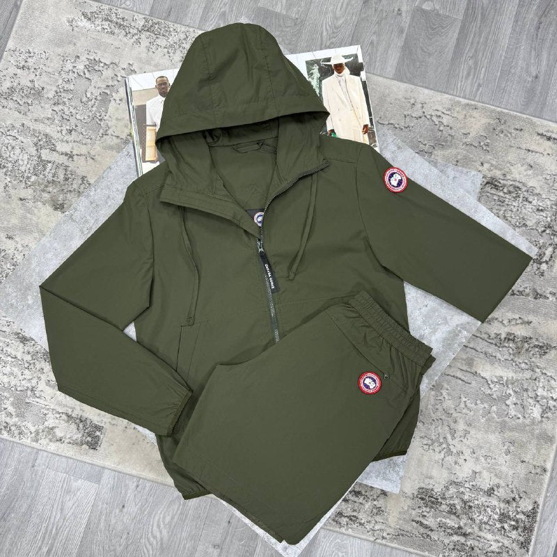 SUPER CLON CANAD GOOS LIGHTWEIGHT JACKET ND SHORTS SET jay1806