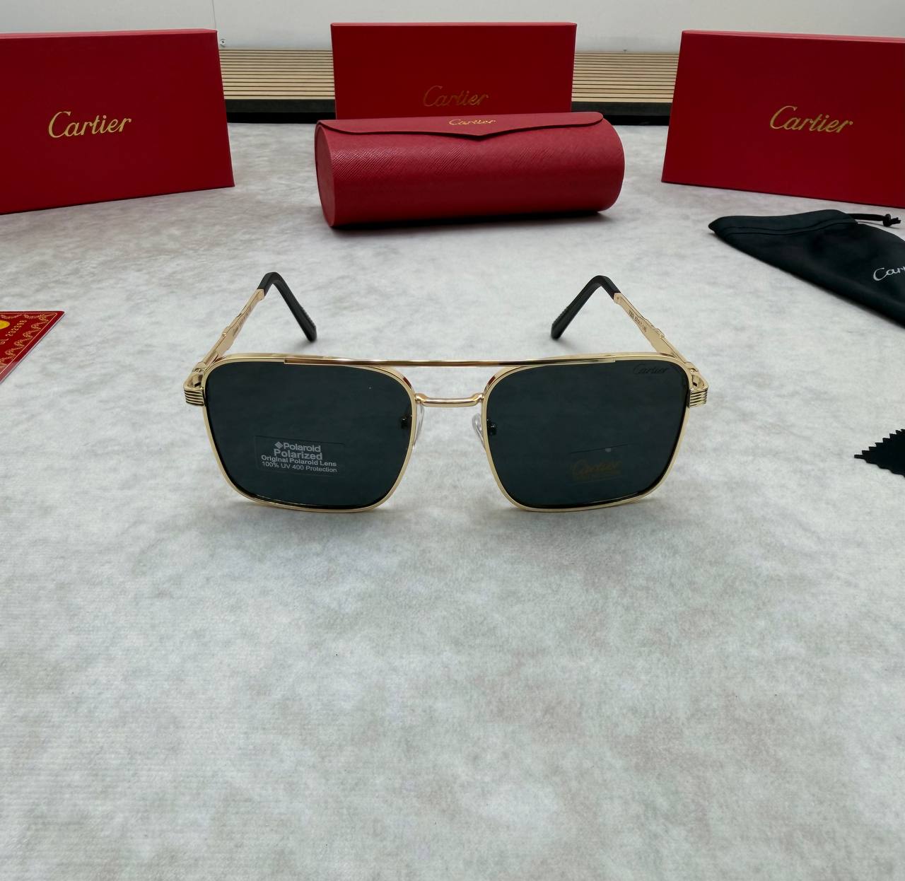CARTIE SUNGLASSES COME WITH BOX ETC am0106