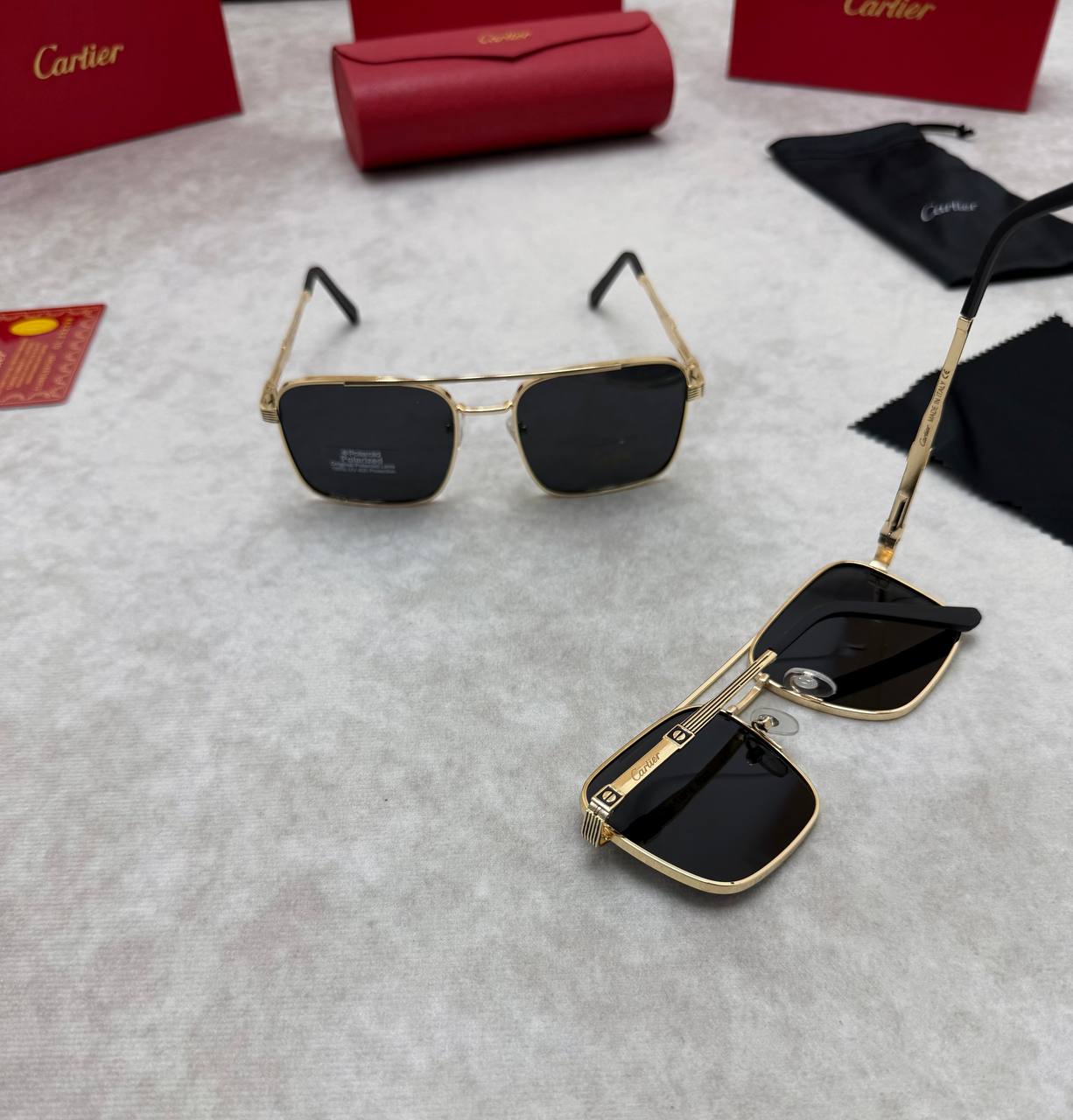 CARTIE SUNGLASSES COME WITH BOX ETC am0106