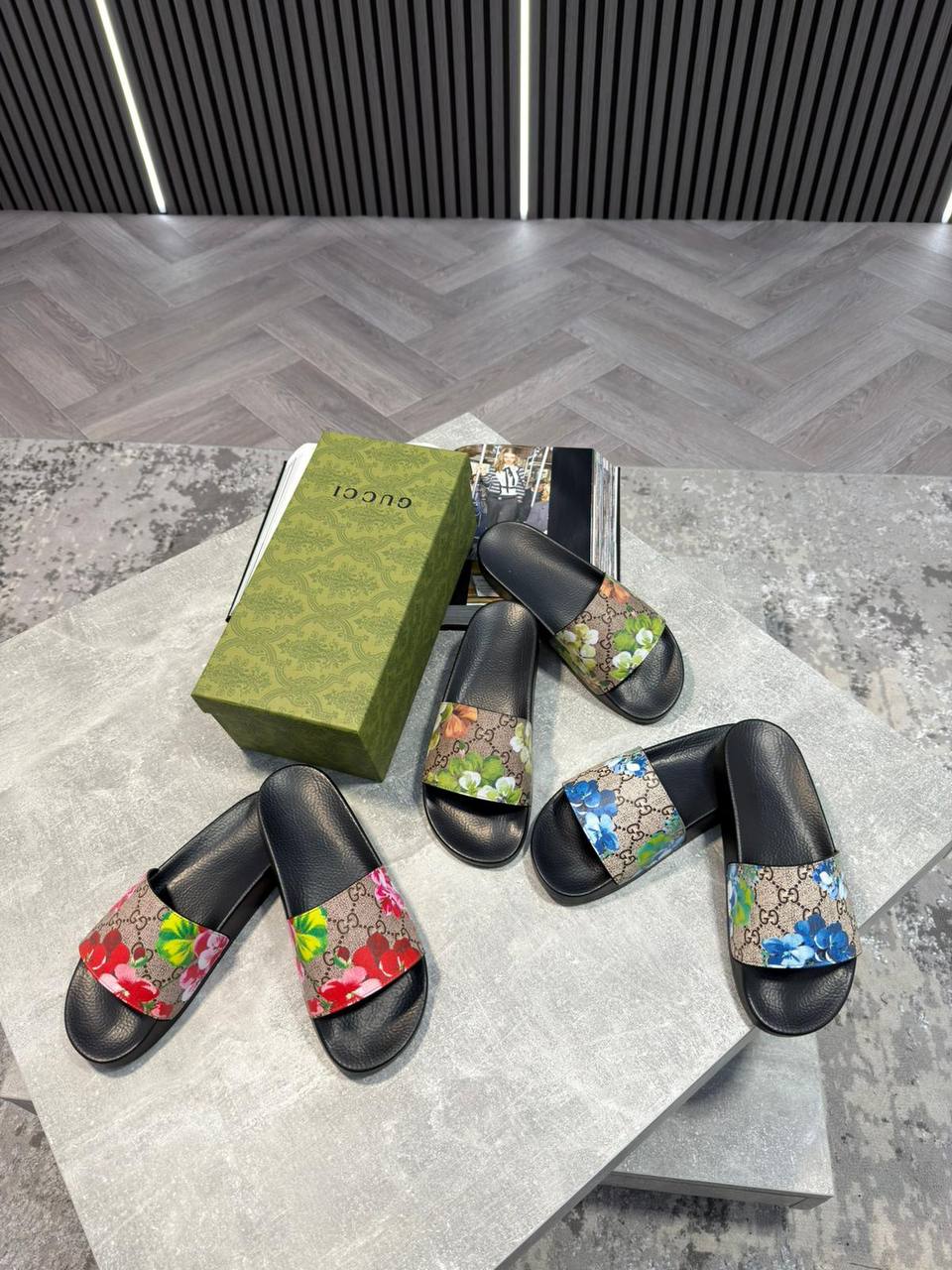 Superclon Gucc Women Sliders aj0206