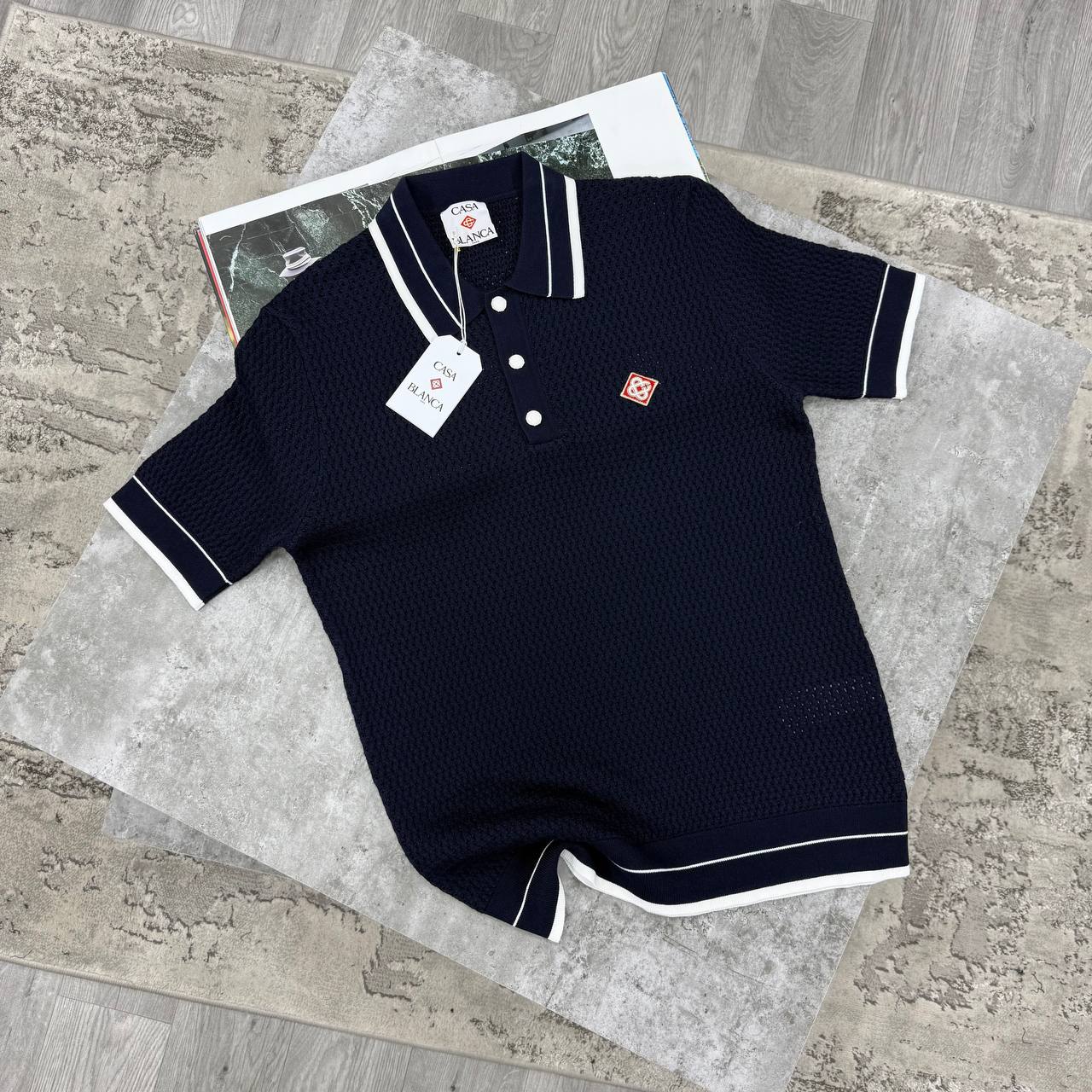 SUPER CLON CAS KNITTE POLO jay0506