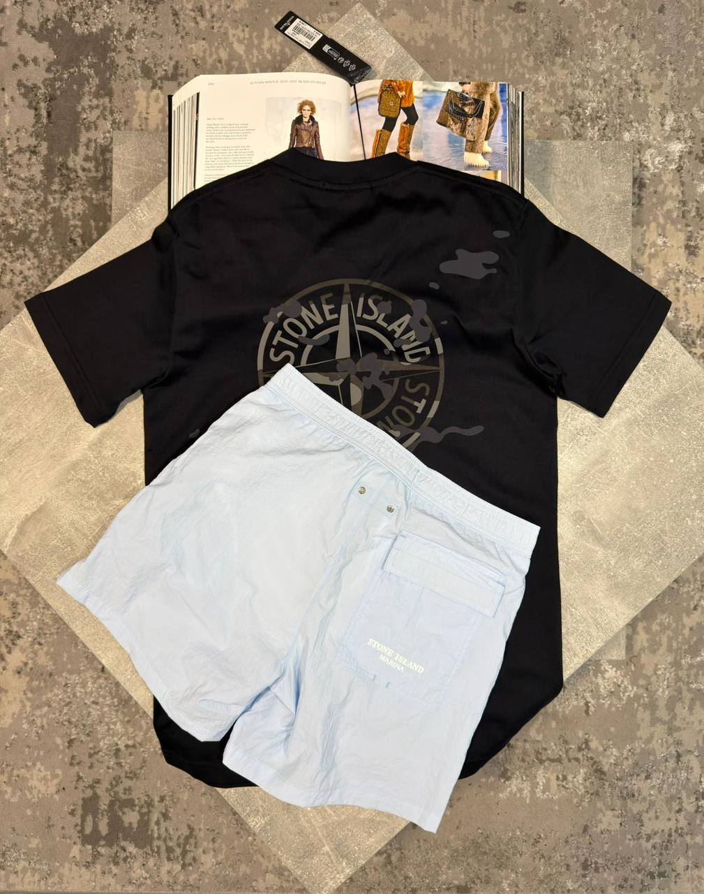 Ston islan Shorts Set aj0406
