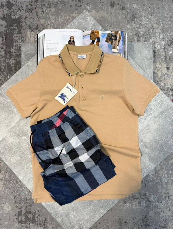Burber Shorts Set aj0606