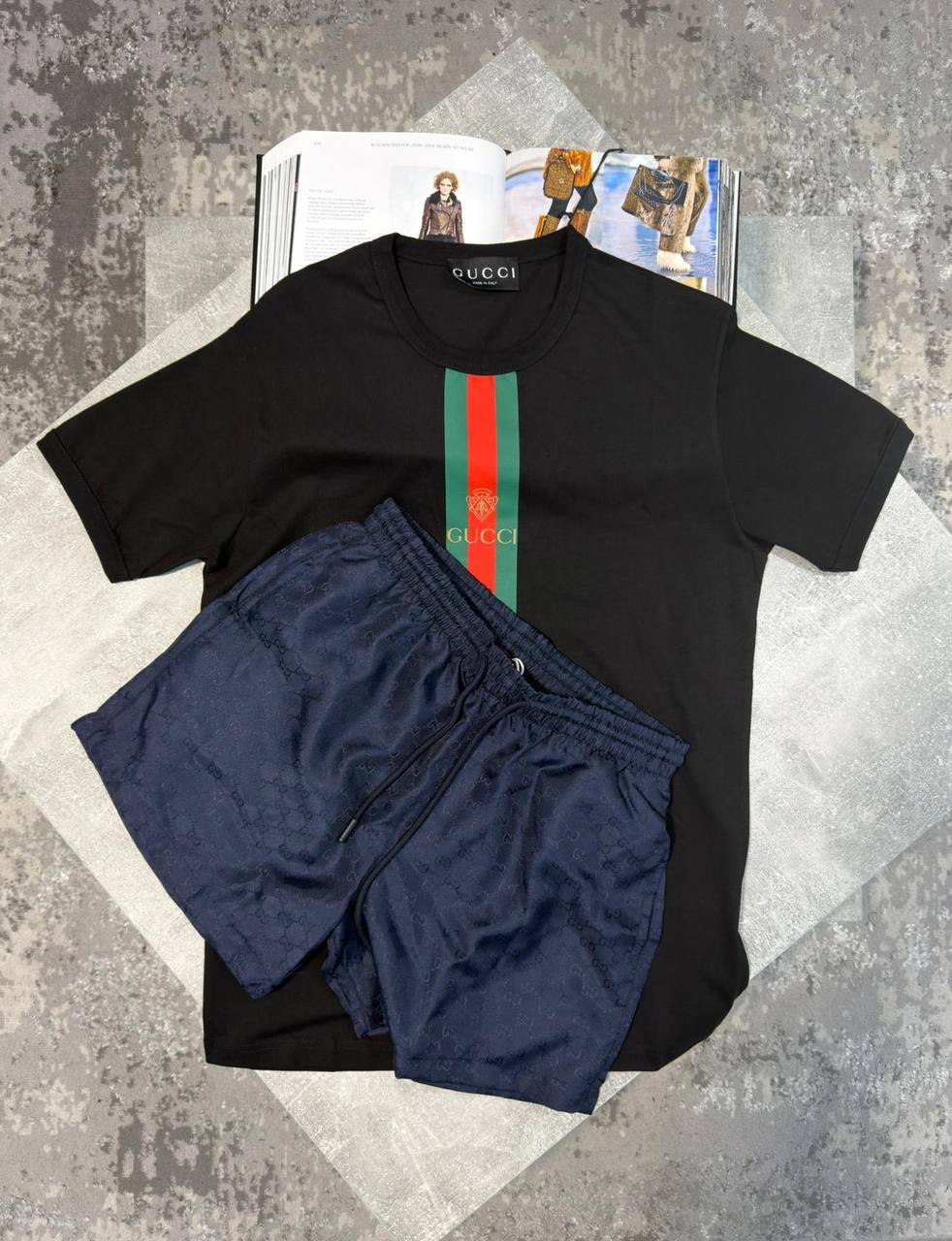 Gucc Shorts Set aj0606