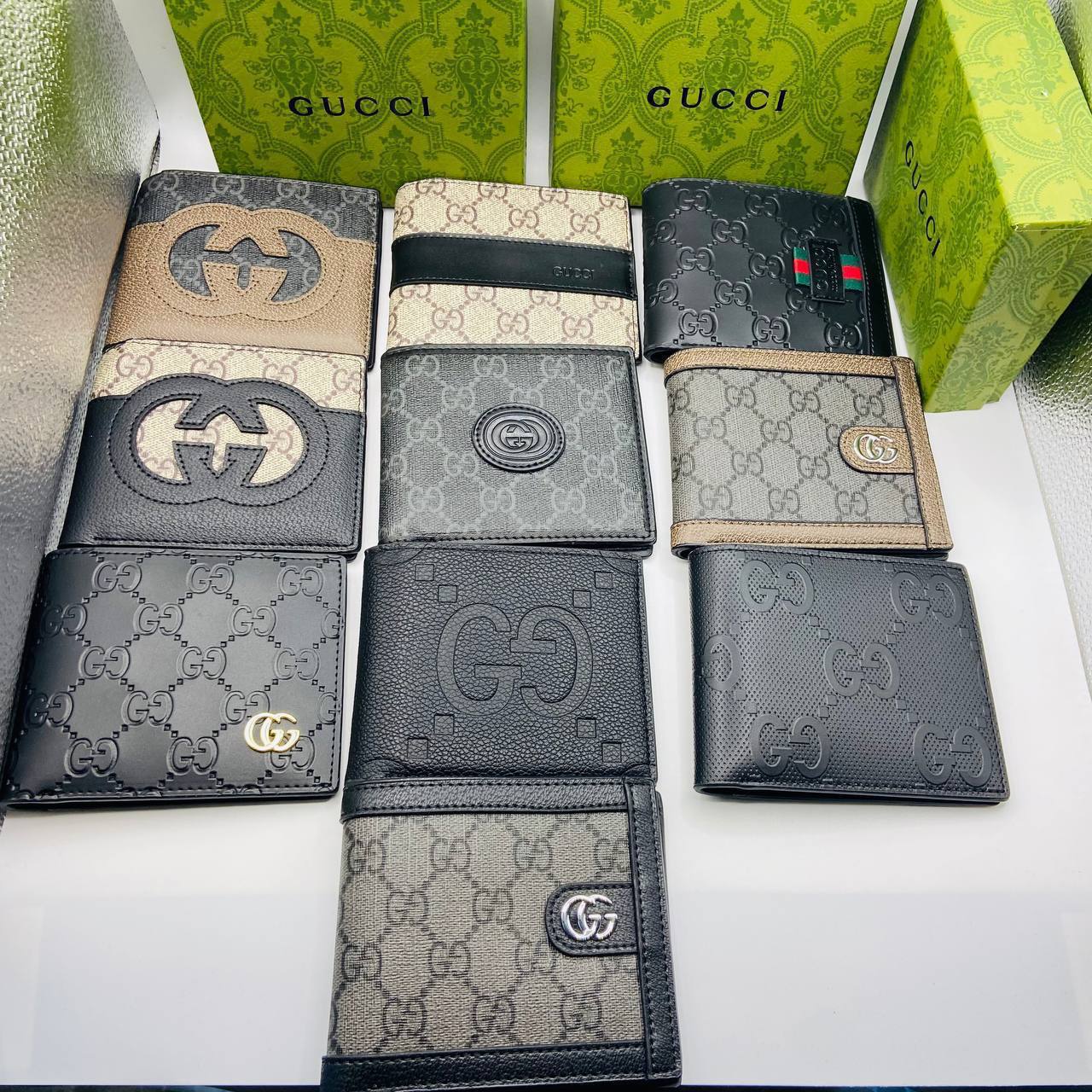 GUCC WALLETS BOXED to0906