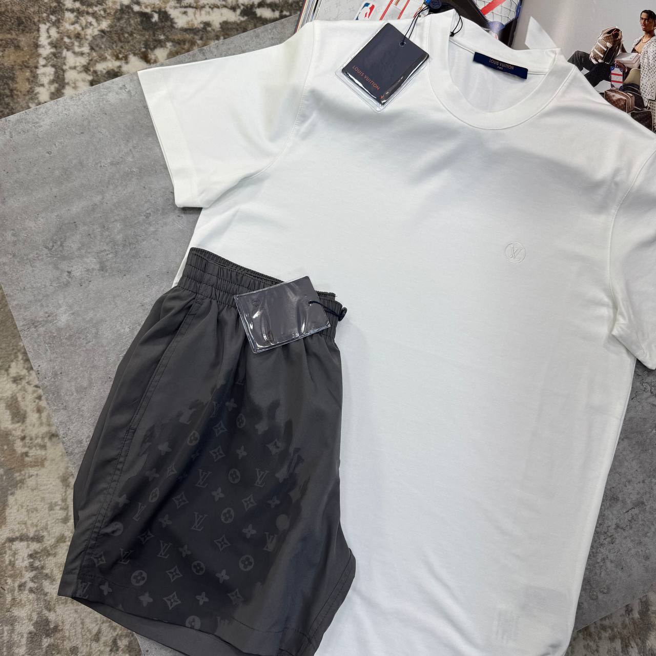 Top quality Lv Short Set ha0806