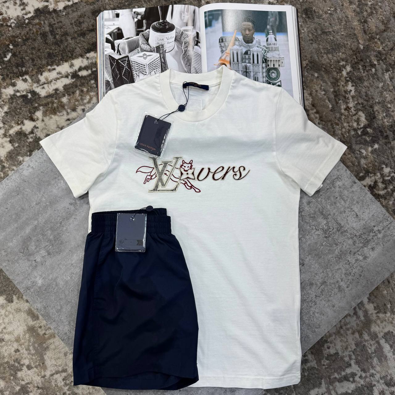 Top quality Lv Short Set ha0806