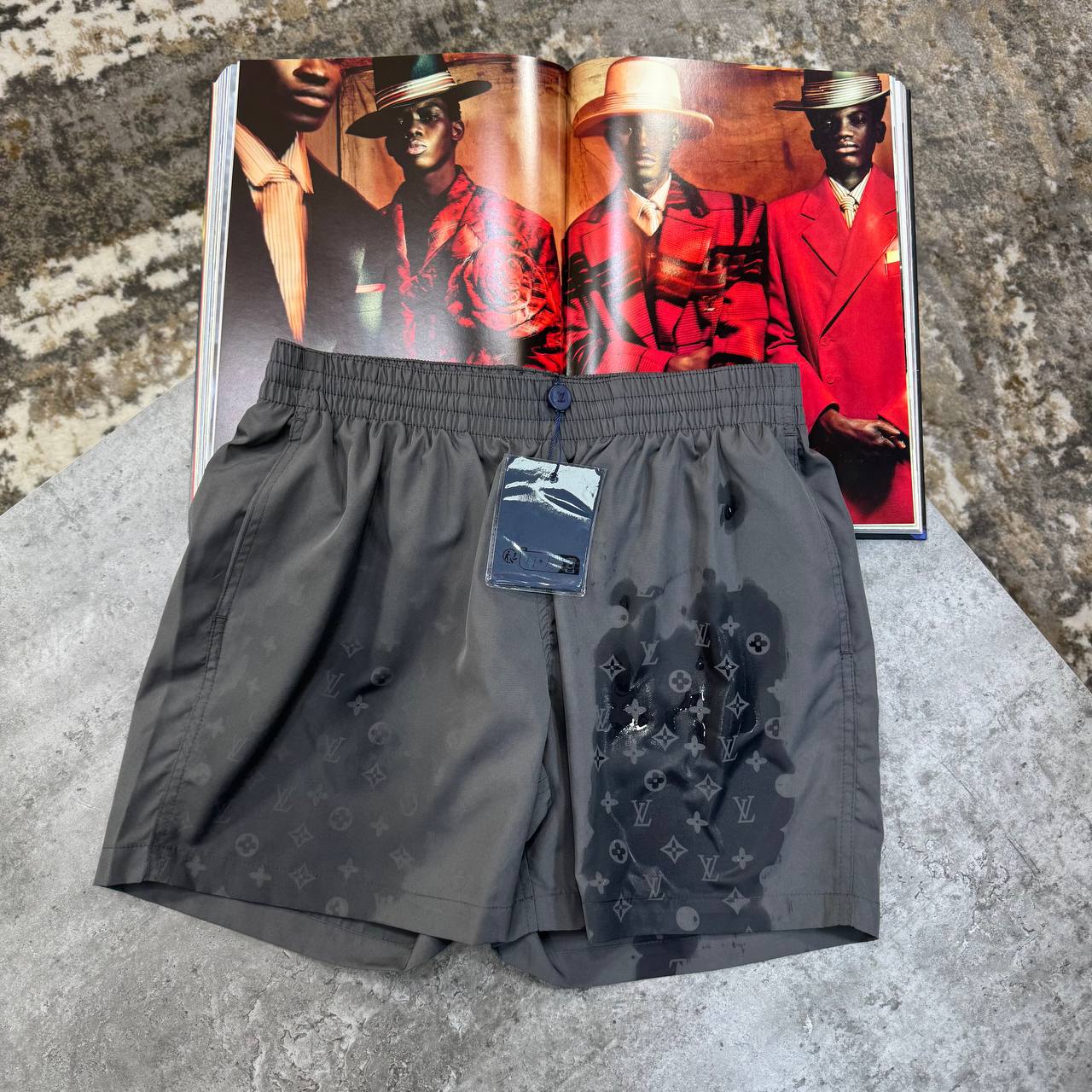 Top quality Lv Water Reactive Shorts ha0806