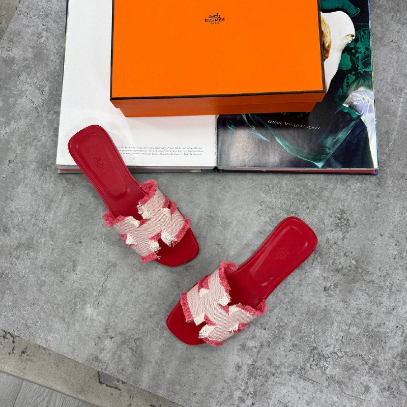 SUPER CLON HERME LADIES ORAN SANDAL WITH FULL PACKAGING ETC jay1006