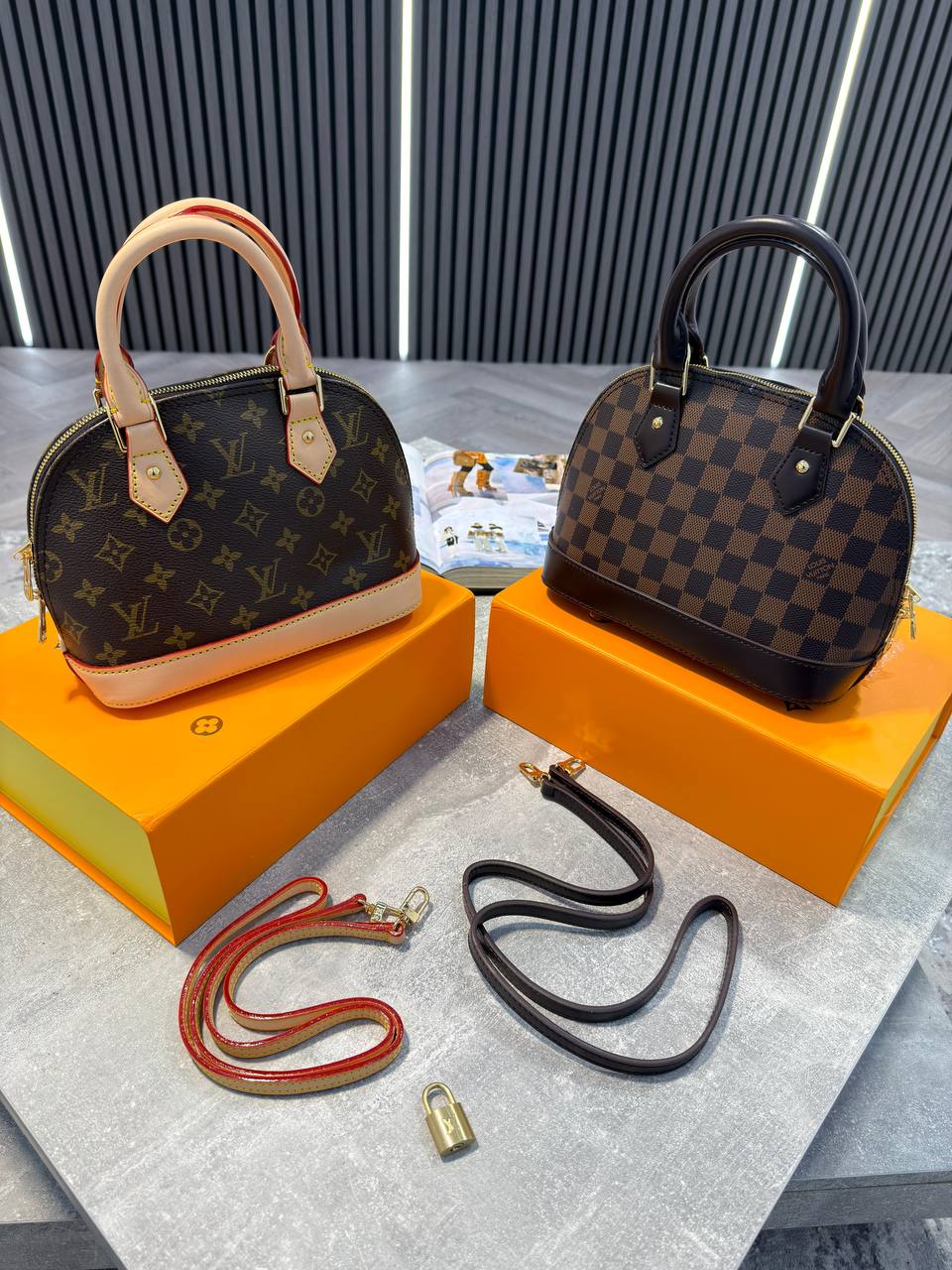 LV Alm BB Bag Boxed and Packaged aj1006
