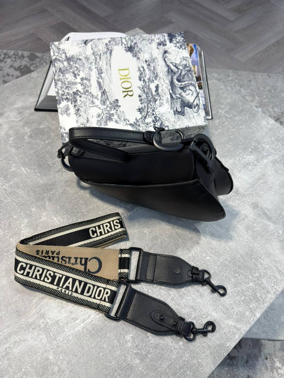 Dio Saddle Bag Boxed and Packaged aj1006