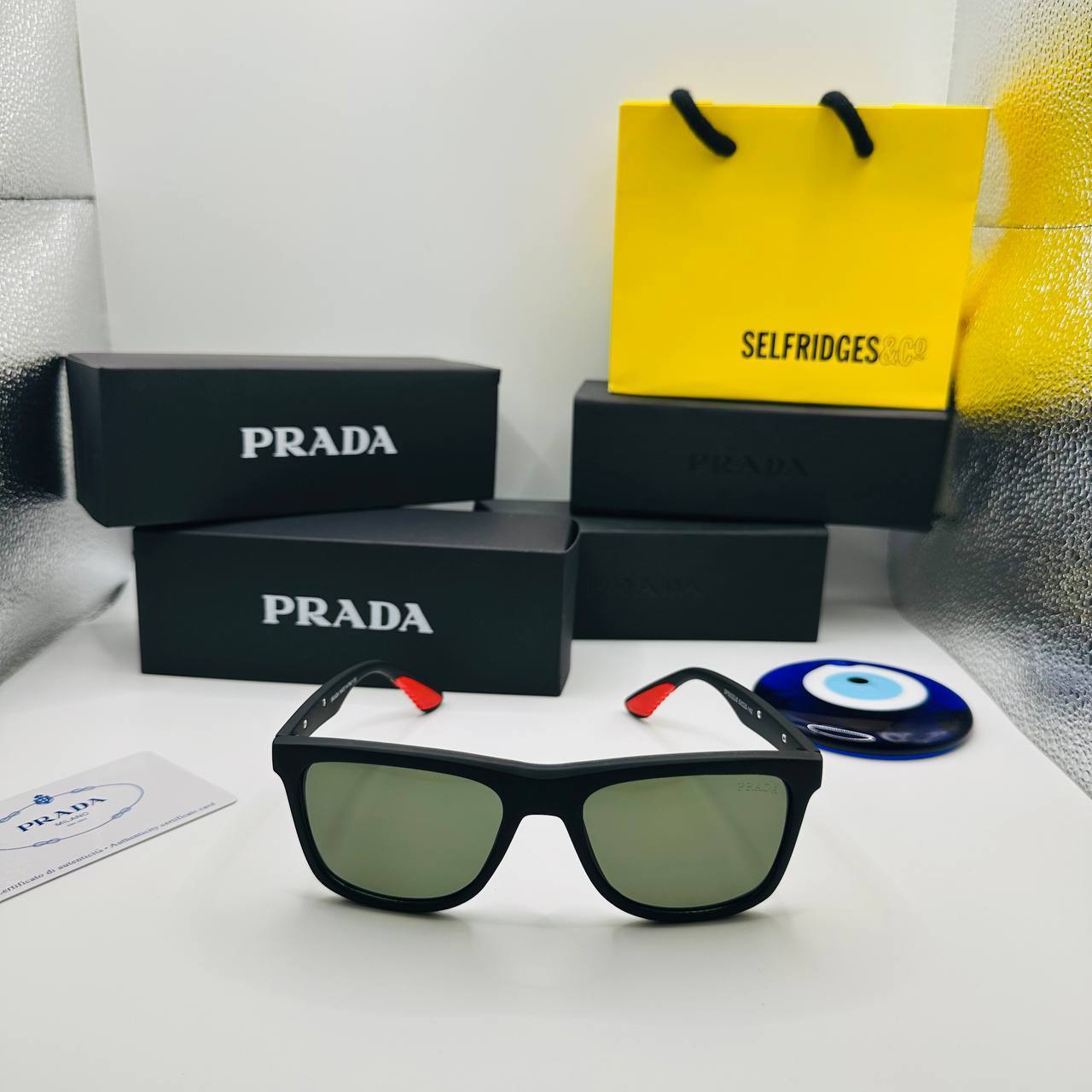 PRAD SUNGLASSES WITH BOX AND PAPERWORK to1006