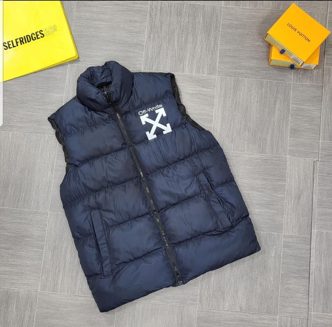 QUALITY OFF WHITE BODYWARMER ak1206