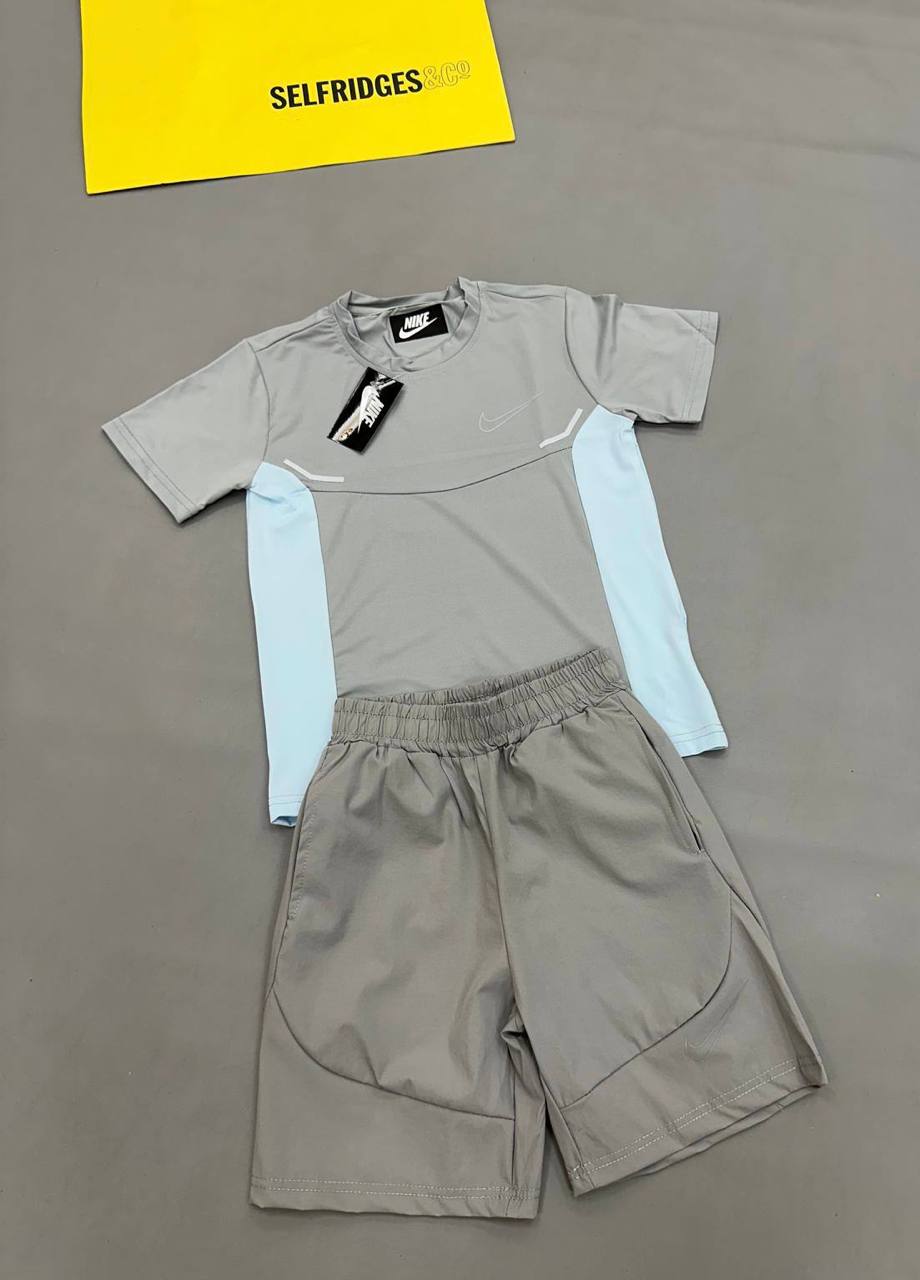 Good Quality Kids Nik Shorts set to1106