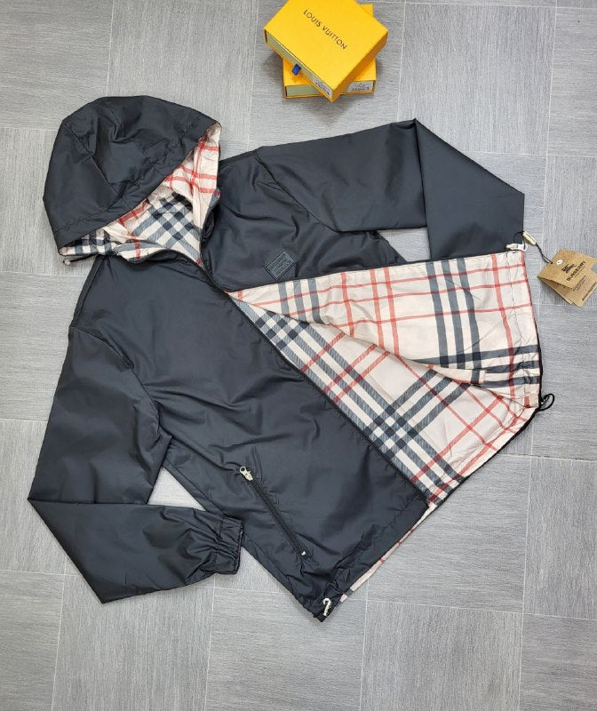 QUALITY BURBERR REVERSIBL VINTAGE JACKET ak1606