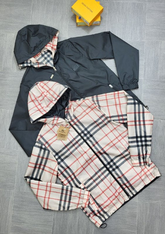 QUALITY BURBERR REVERSIBL VINTAGE JACKET ak1606