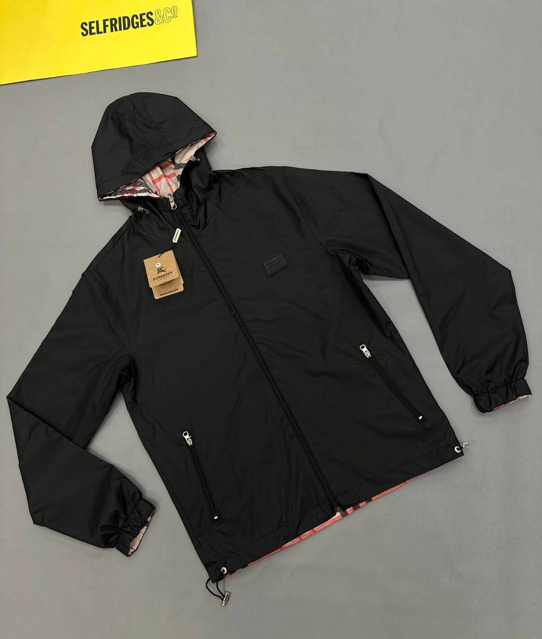 Quality Burberr Reversibl Vintage Check Jacket to1706