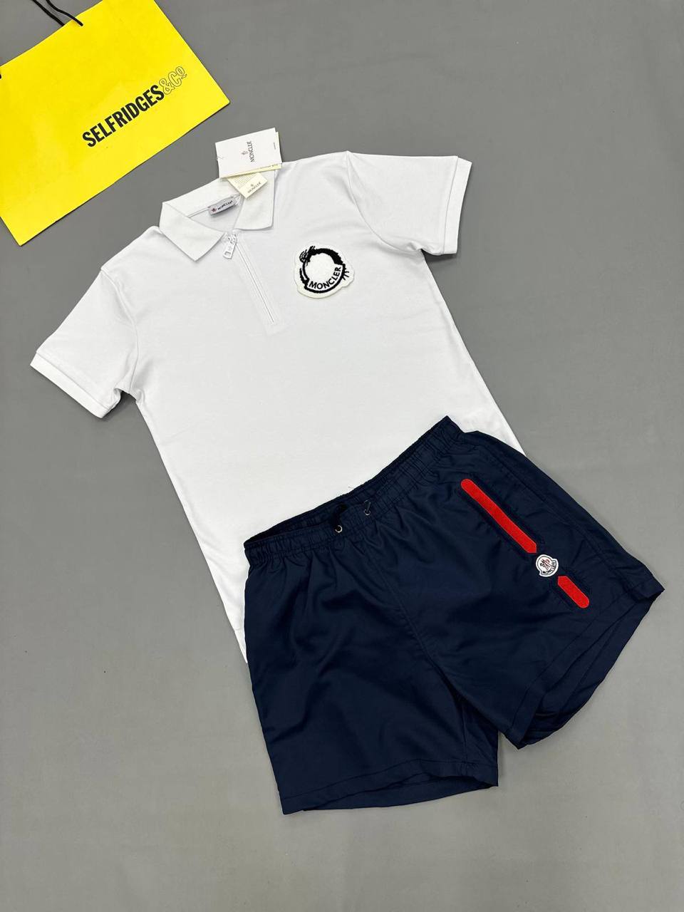 Quality Moncle Polo T-shirts & Shorts 🩳 to1906