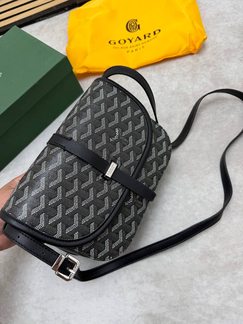 SUPER CLON MENS GOYARD BAG COME WITH BOX ETC am2006