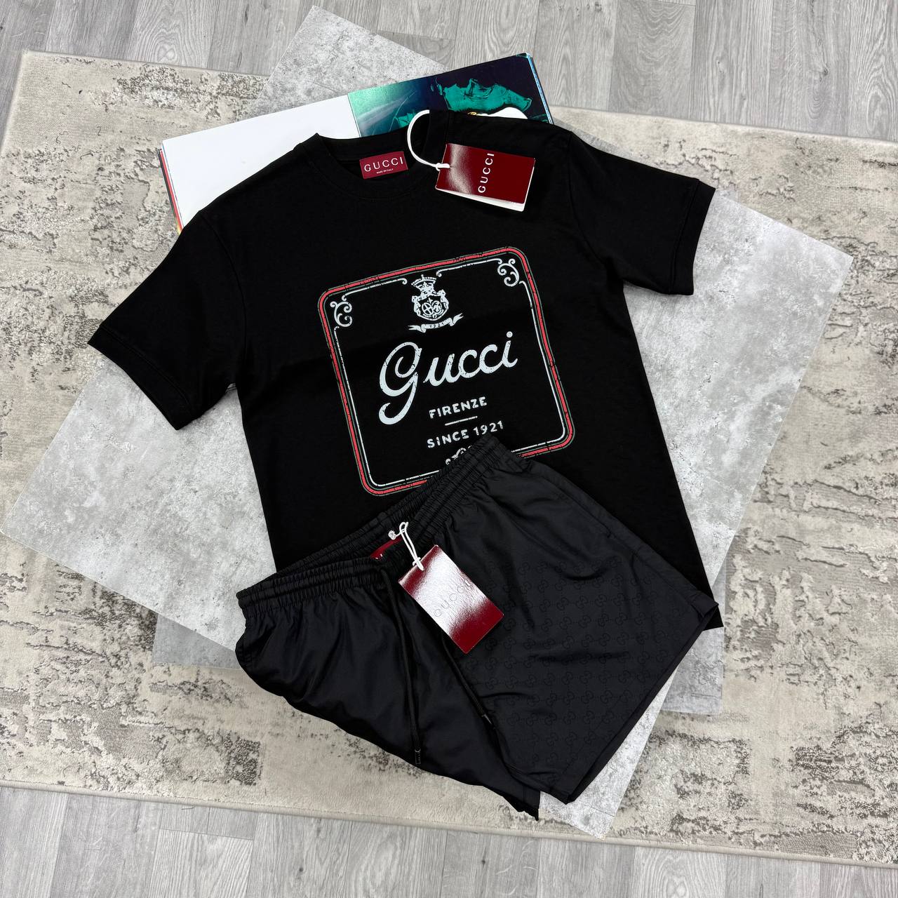 SUPER CLON GUCC SHORTSET jay1806