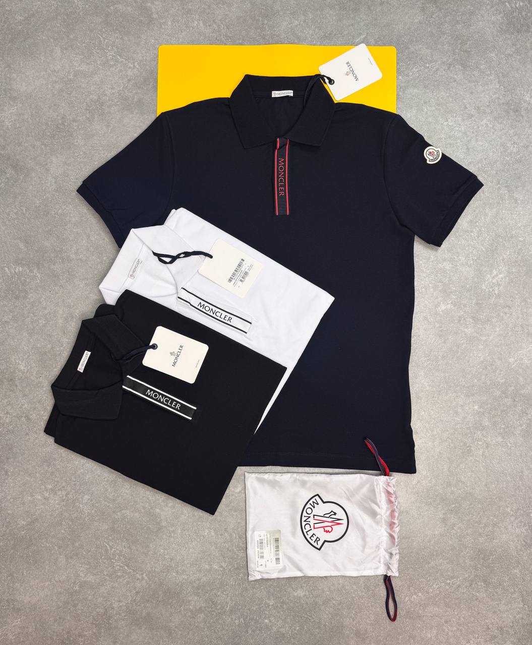 Moncle Polo T-shirts or Swim shorts na3005