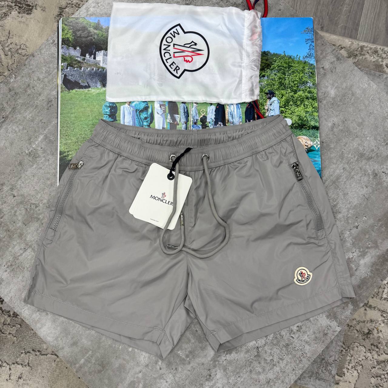 SUPER CLON MONCLE SWIM SHORTS jay2205