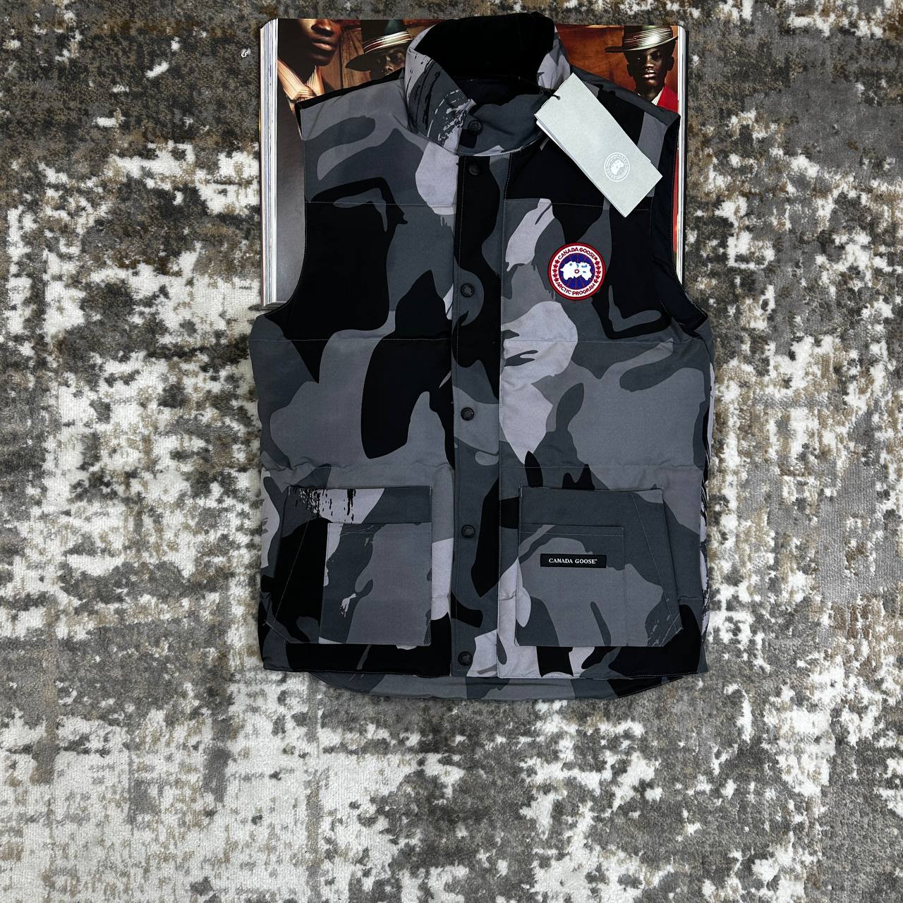 Top quality Canada gose body warmer ha1009