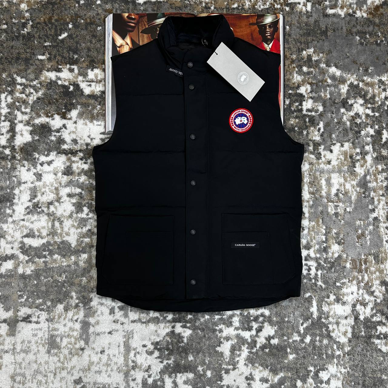 Top quality Canada gose body warmer ha1009