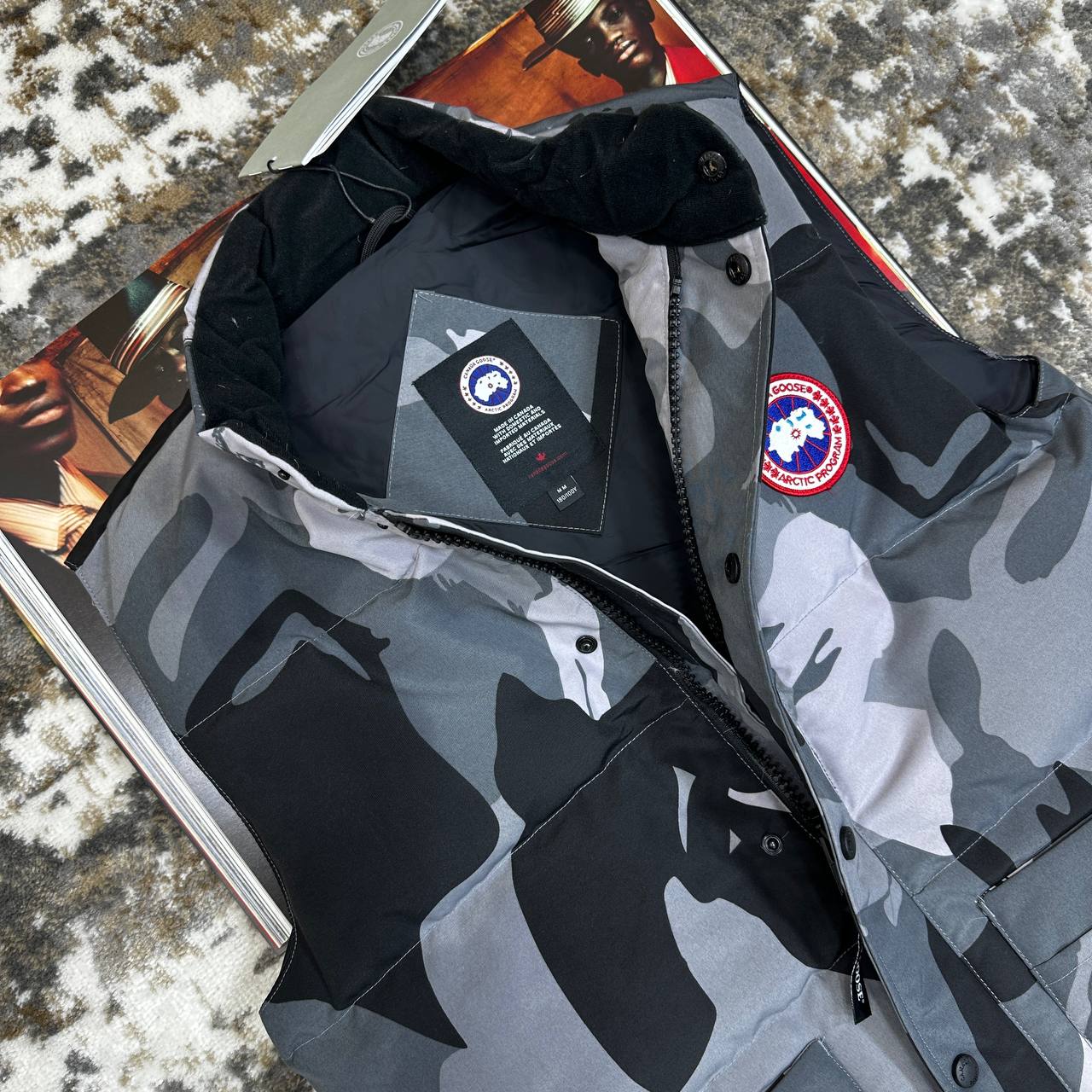 Top quality Canada gose body warmer ha1009