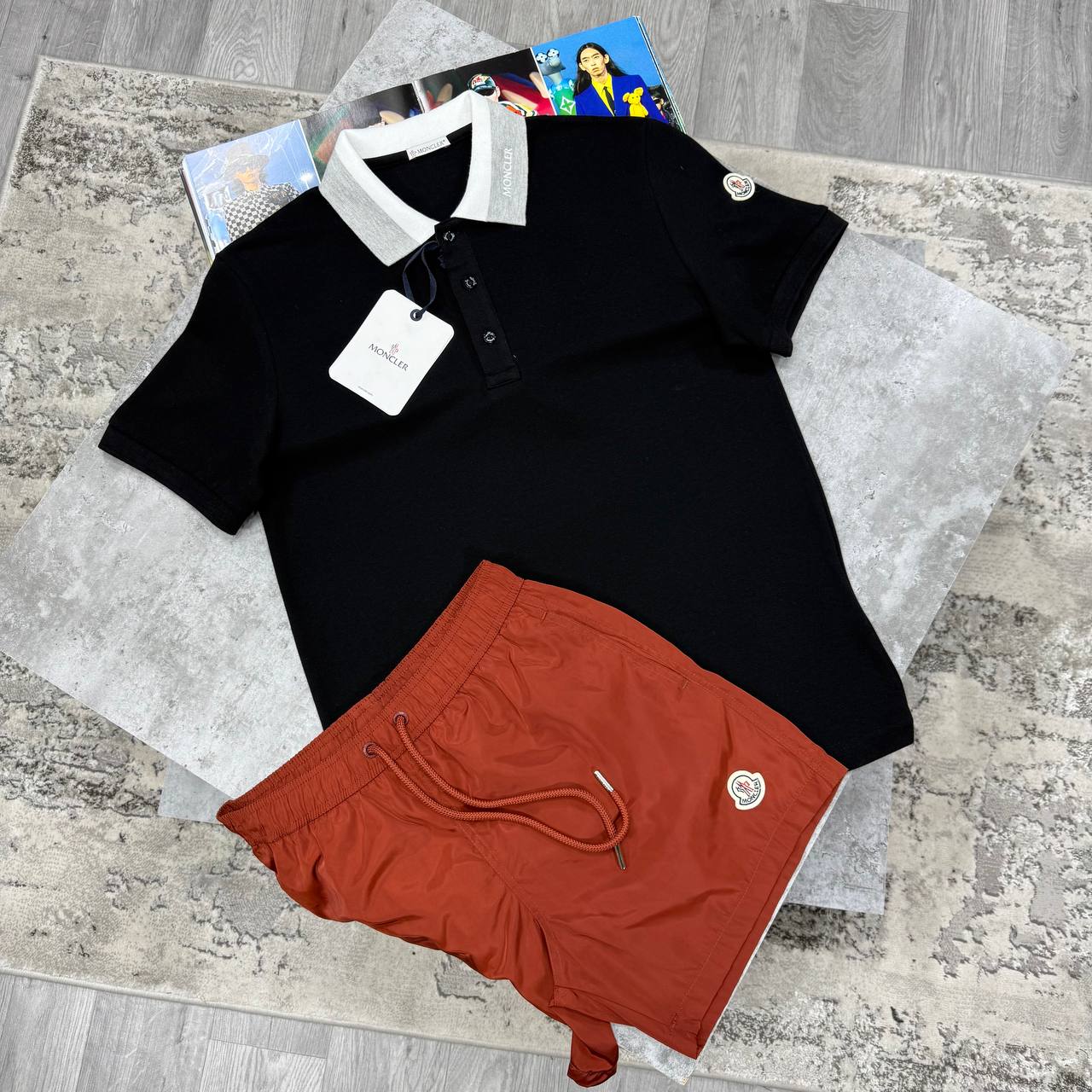 SUPER CLON MONCLE SHORTSET jay2205