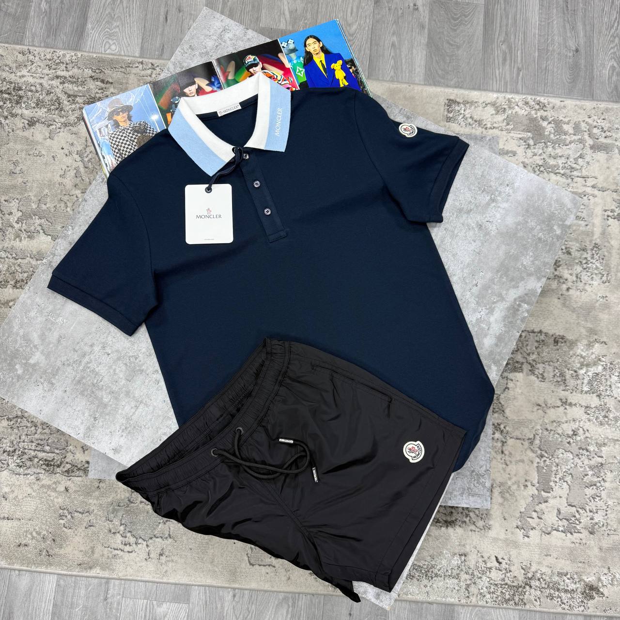 SUPER CLON MONCLE SHORTSET jay2205