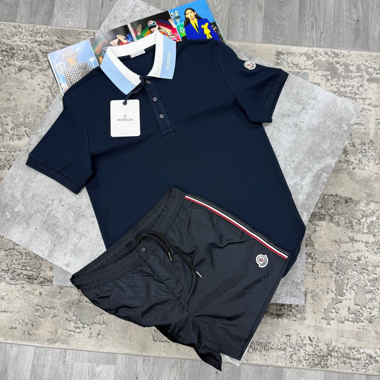 SUPER CLON MONCLE SHORTSET jay2205